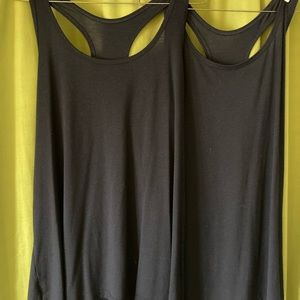 Two Old Navy Racerback Tanks, Size XL